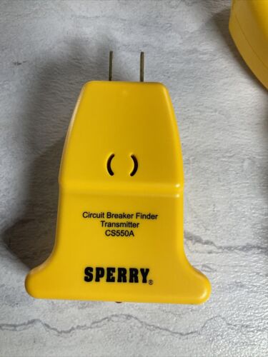 Sperry Instruments CS550A Circuit Breaker Finder 80-140V Transmitter & Receiver (6922771923127)